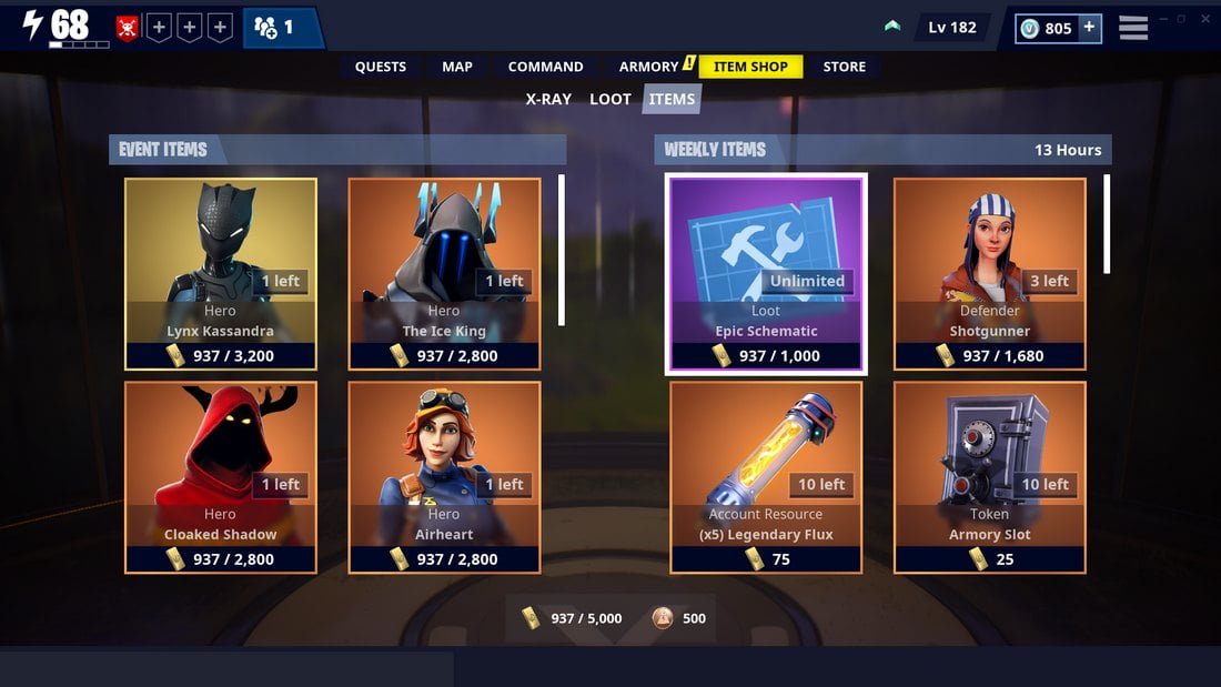 fortnite save the world price ps4