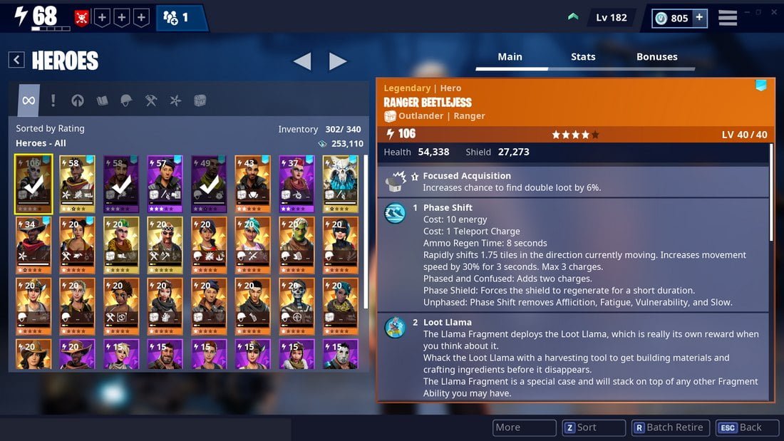 6 lots of heroes weapons to choose from fortnite save the world - fortnite save the world best hero 2019