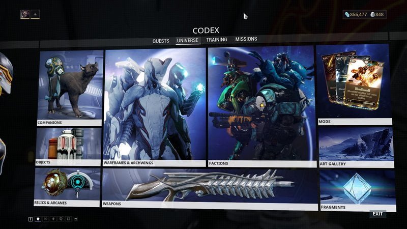 warframe how to sell mods for platinum