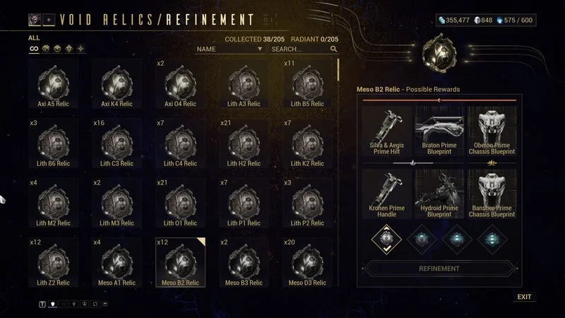 warframe-relics