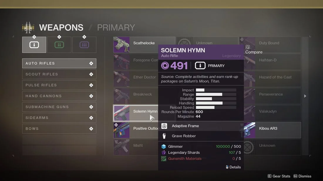destiny 2 collections