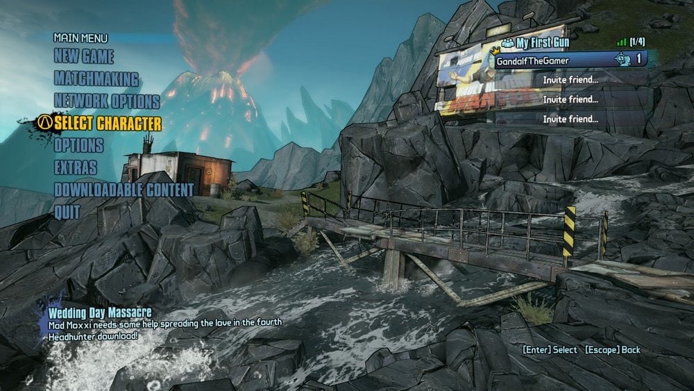 borderlands 2 vyberte postavu