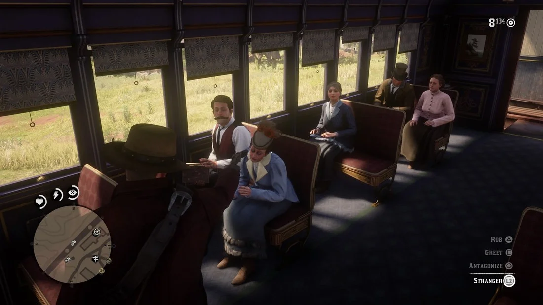 red dead redemption 2- rob train