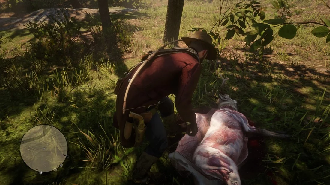 red dead redemption 2- skin animals