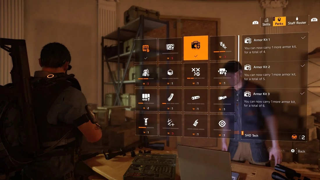 division 2 tips - perks 1