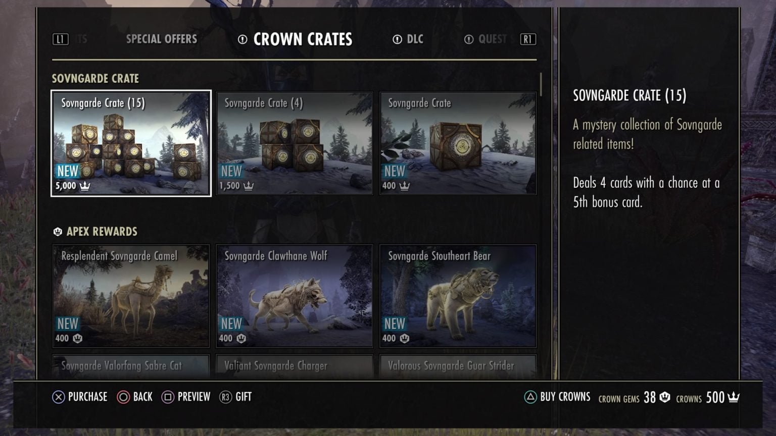 ESO Tips How To Get Crown Gems For Free