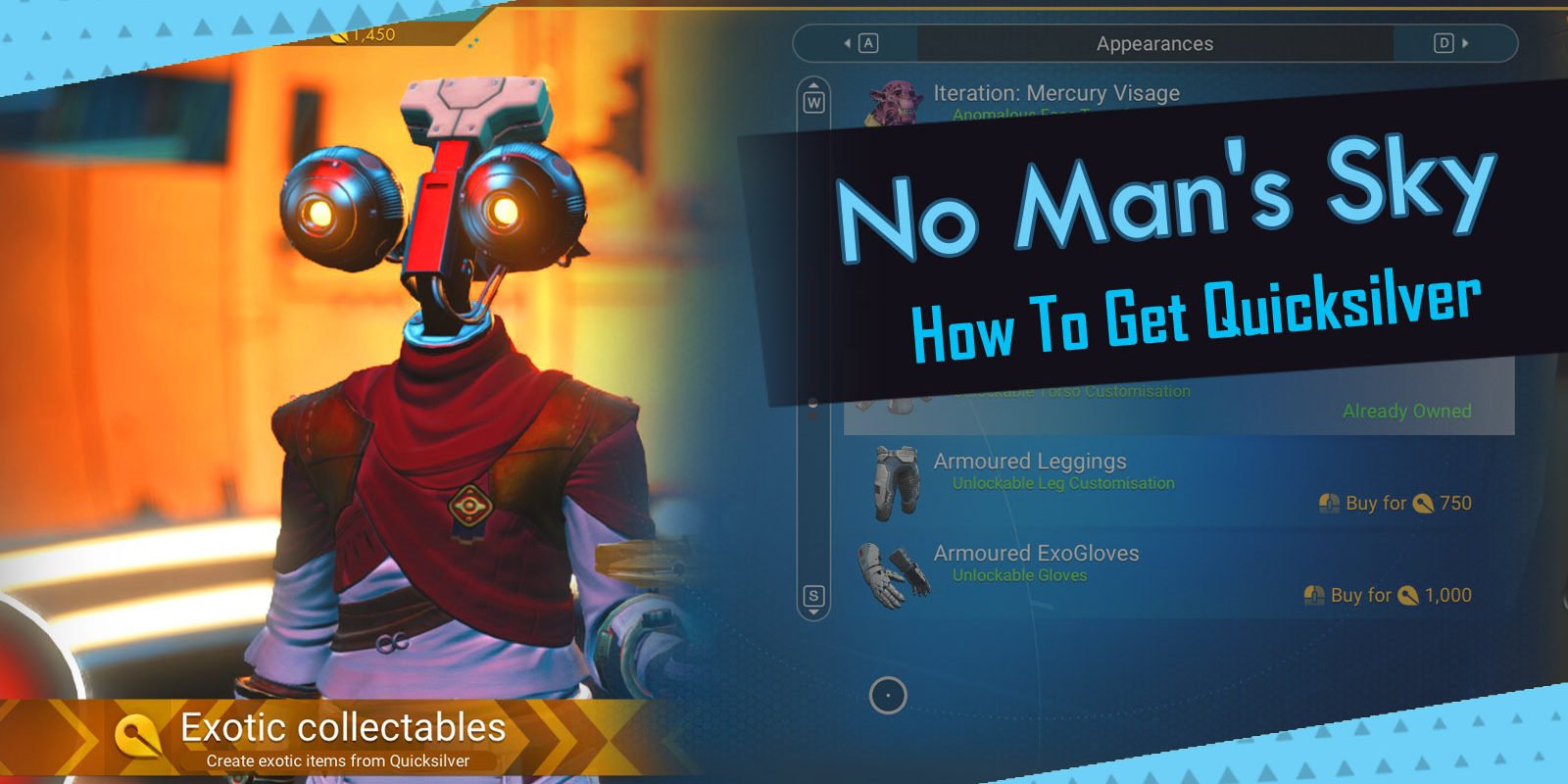 NO MAN's SKY (NMS) How To Get Quicksilver
