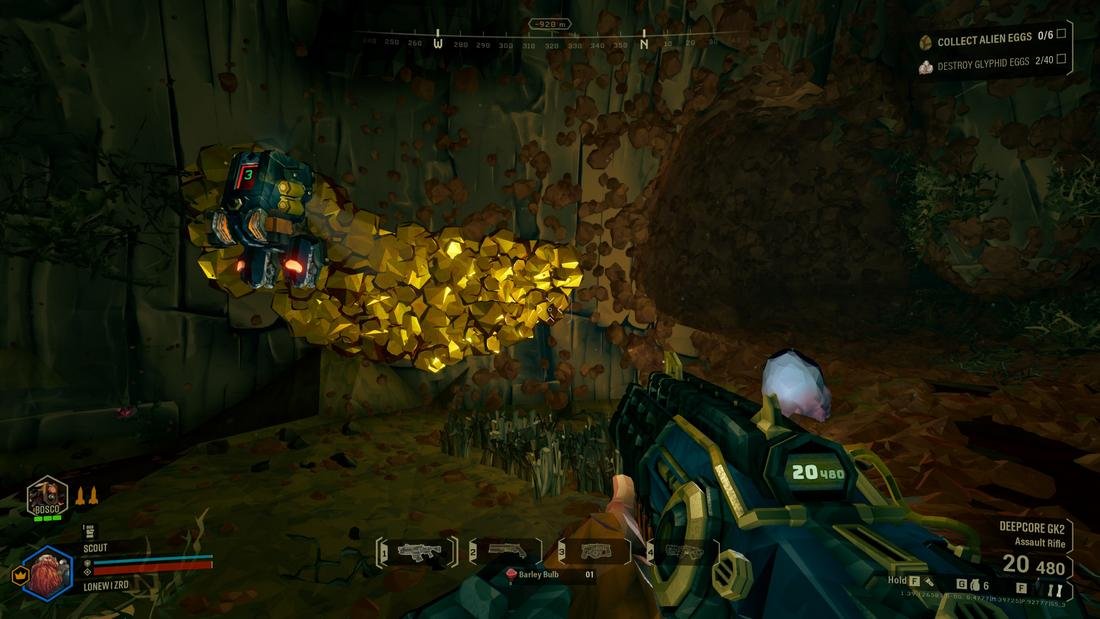 deep rock galactic gameplay