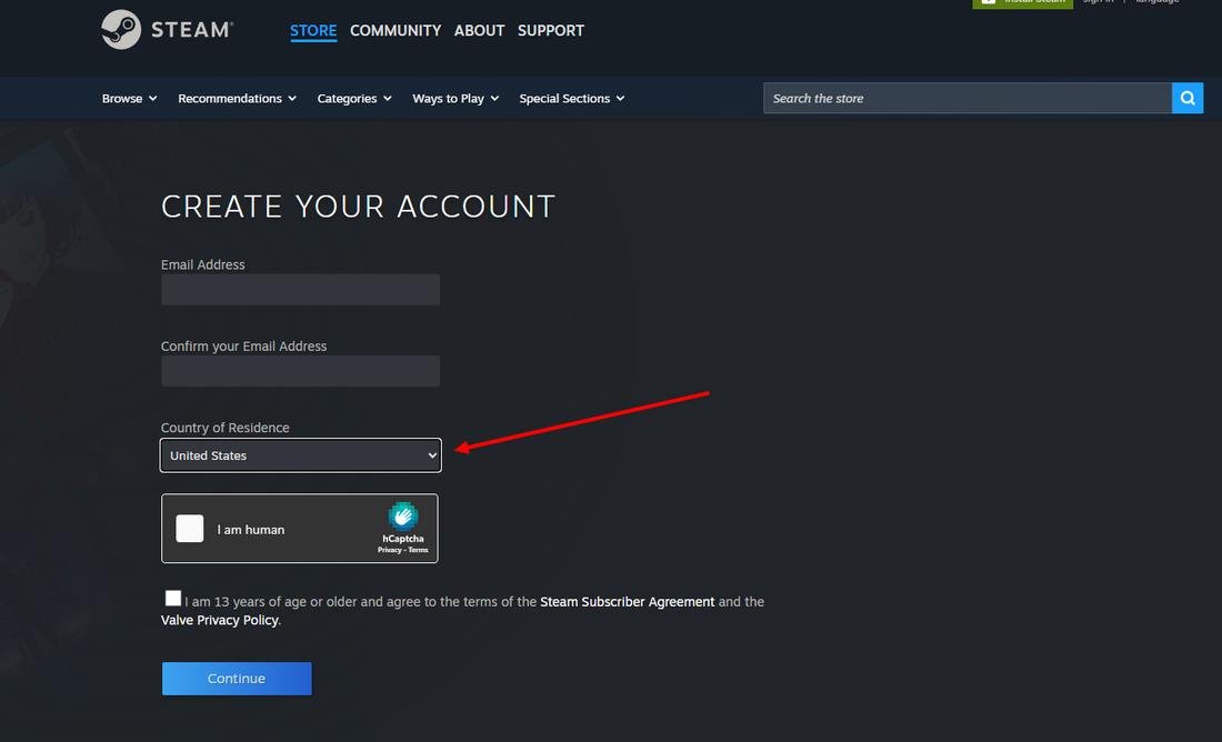 lost ark create steam account