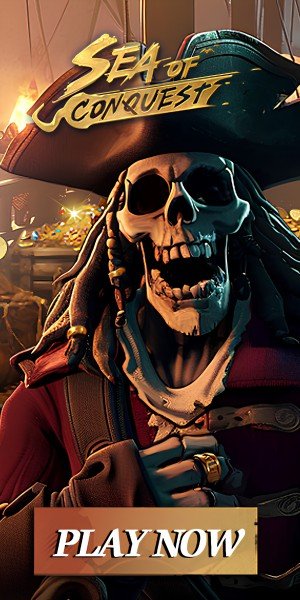 Sea of Conquest video game promotional banner