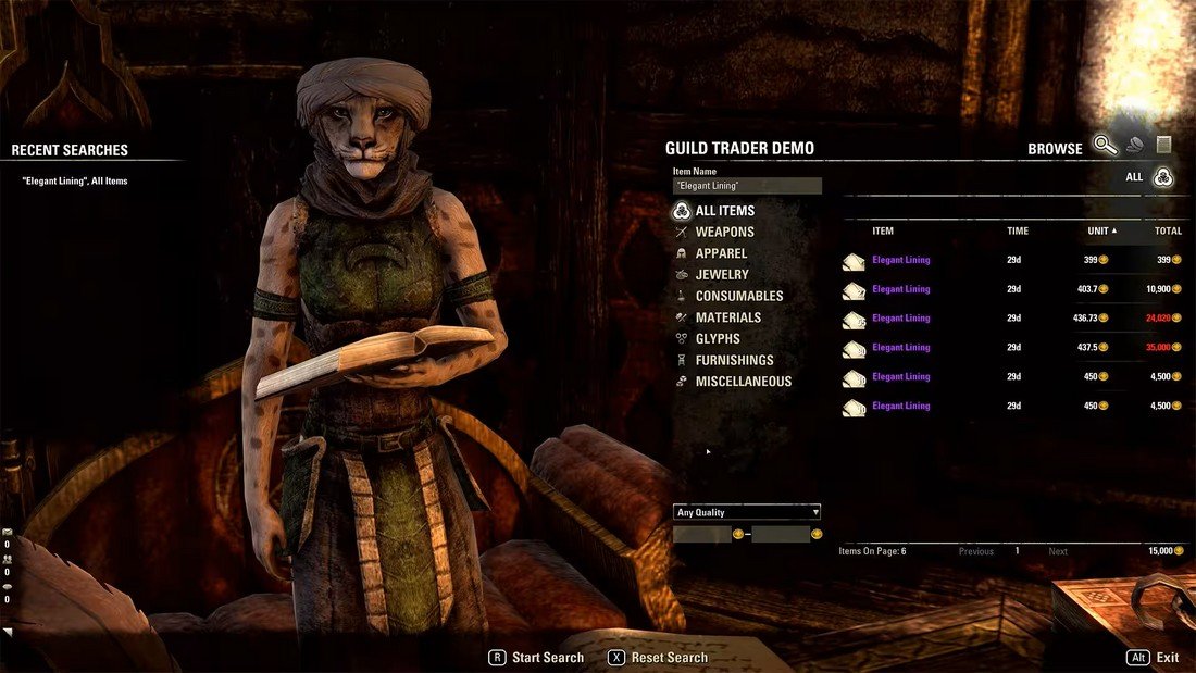 eso trade market