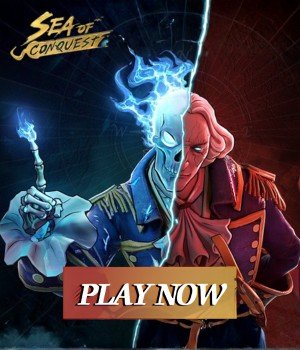 Sea of Conquest video game promotional banner