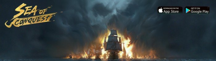 Sea of Conquest video game promotional banner