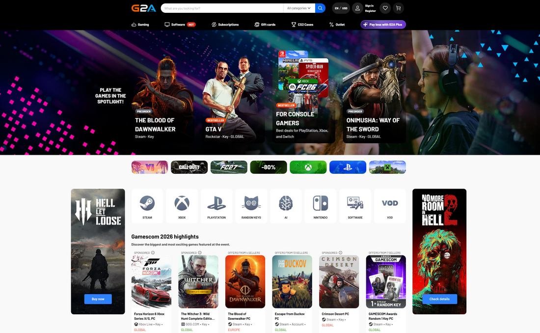 g2a games
